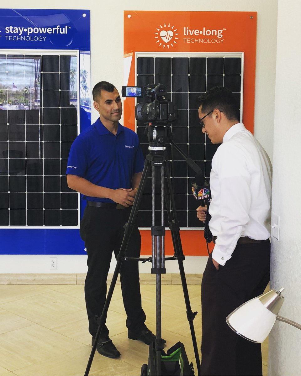 freevoltusa's tweet photo. Catch @MohamedKastiro on @KMIRNews today at 5pm talking about SOLAR! ☀️ https://t.co/rihbGtBYk5