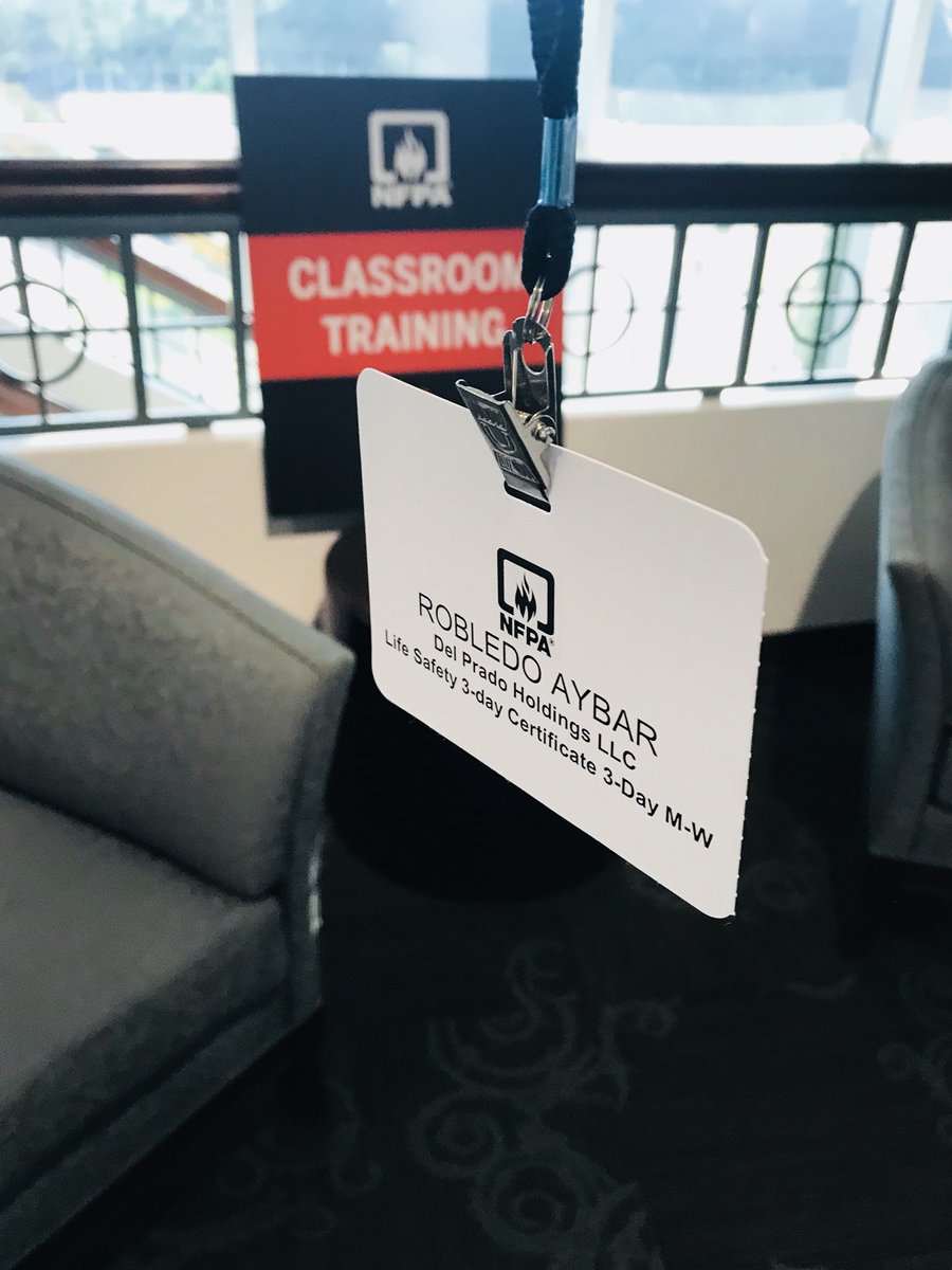 delpradofw's tweet photo. 2nd day of Classroom Training in Nashville, TN. Always a great experience for our team #nfpatraining @NFPATraining @NFPA https://t.co/CyN3XGxF2m