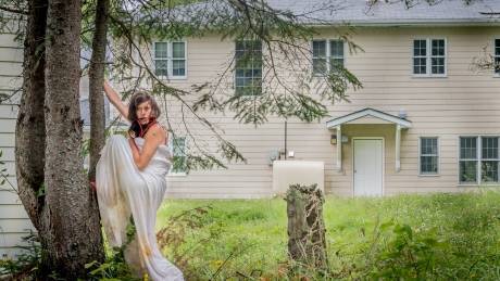 CBCIndigenous's tweet photo. Montreal-based Oji-Cree artist's work confronts trauma of residential schools https://t.co/iPSuLPDk3o https://t.co/WdyVupreqU