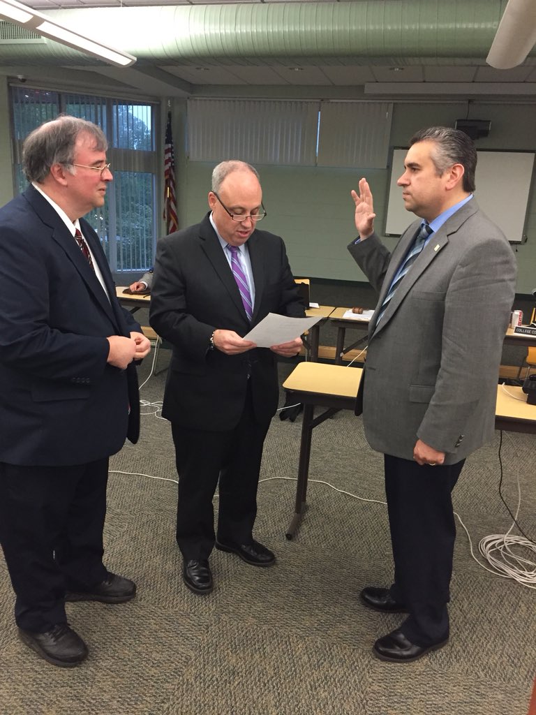 BrookdaleCCNews's tweet photo. And he’s sworn in!! #davidstout #newprez #brookdalewin #soproud https://t.co/cr1l0cagXN
