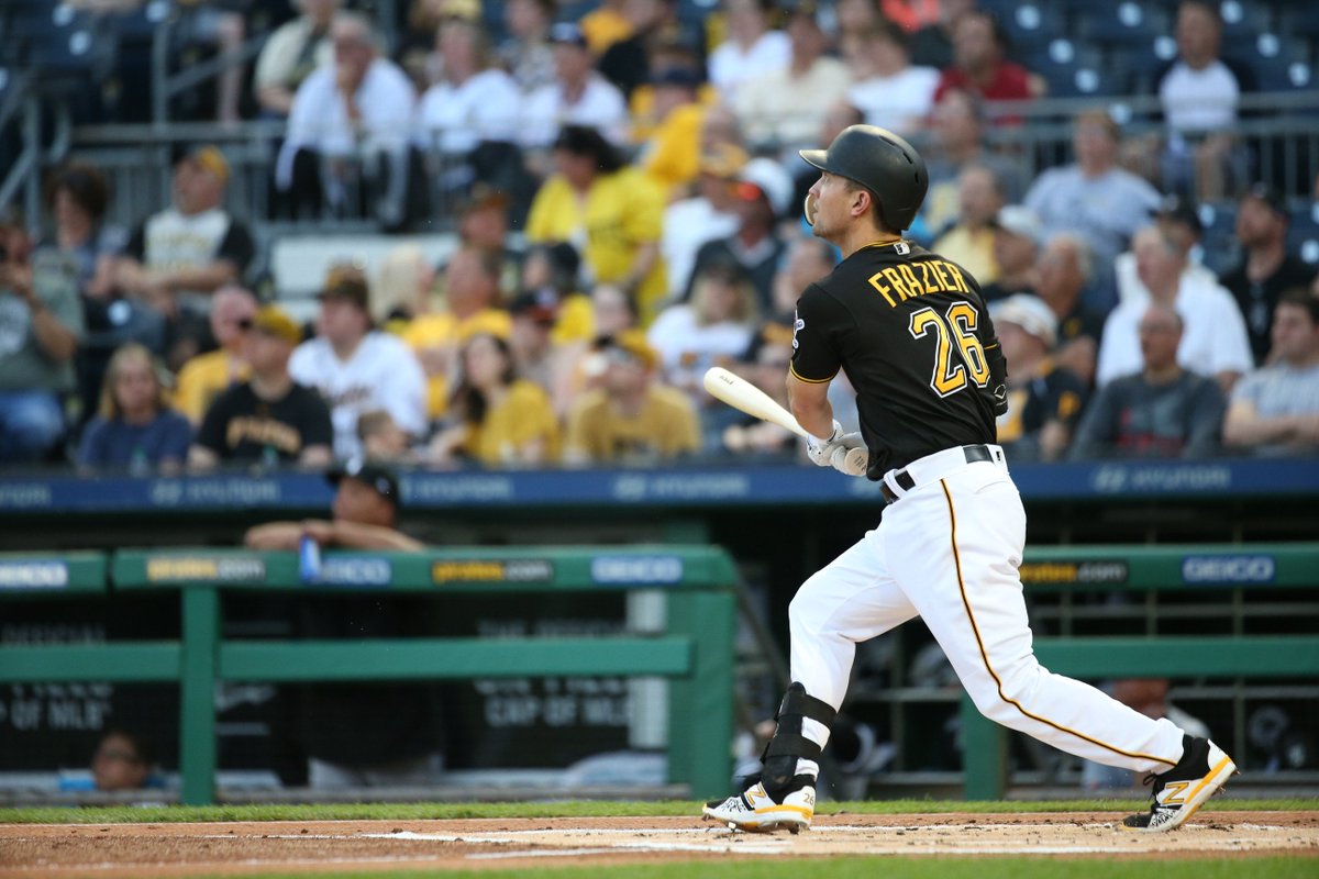 Pirates's tweet photo. ✅ New walk-up song (Juicy by Biggie)
✅ Leadoff Homer
OK...it works. https://t.co/fRlFa7JbKI