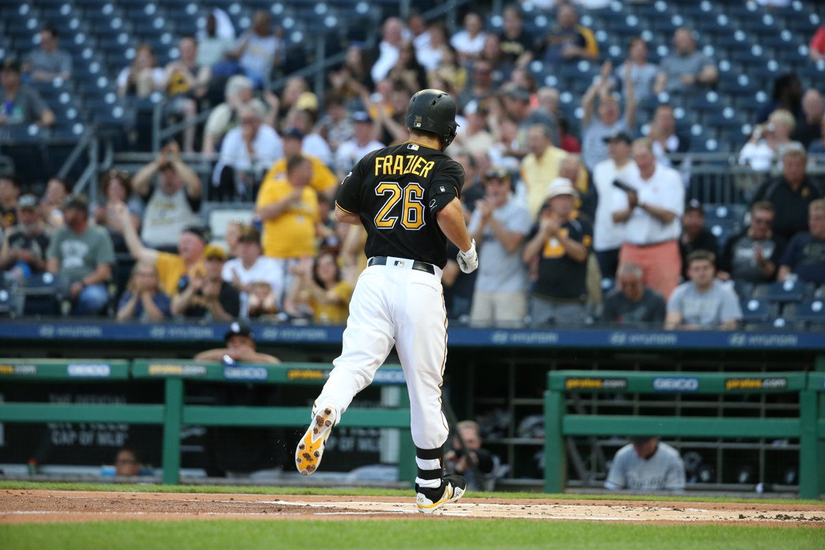Pirates's tweet photo. ✅ New walk-up song (Juicy by Biggie)
✅ Leadoff Homer
OK...it works. https://t.co/fRlFa7JbKI