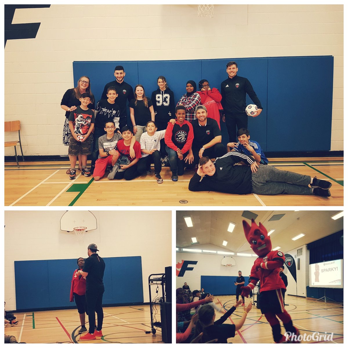 RelfLeigh's tweet photo. Big thanks to Ottawa Fury FC for an amazing and inspiring assembly! #Soccermadkids #OttawaFuryFC @FeatherstonPS https://t.co/FZTkUJyorP