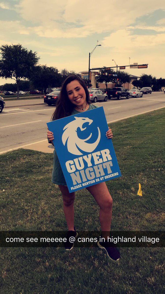 GHSGradNight18_'s tweet photo. TONIGHT!!! Cane’s is sooooo worth the trip!!! Especially when these 2 beautiful Seniors are working the carline!!! Come on out! #raisingfunds #raisingcanes #extrasauceplease 😍 Raising Cane's #070 #guyergradnight2018 🎓💙 https://t.co/6JNKbkSUfq