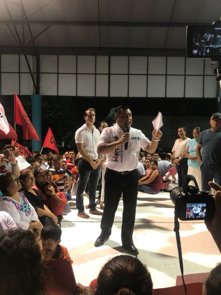 pverdetulum's tweet photo. Arranque de campaña el día de ayer con nuestro candidato de la coalición @MDzulCaamal  @Diegocasta #CrecerJuntos https://t.co/gIxYibNmw9