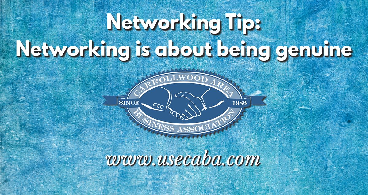 CABAbiz's tweet photo. Keep in mind that networking is about being genuine and authentic, building trust and relationships, and seeing how you can help others. #usecaba #networking #business https://t.co/UCM172G5IW