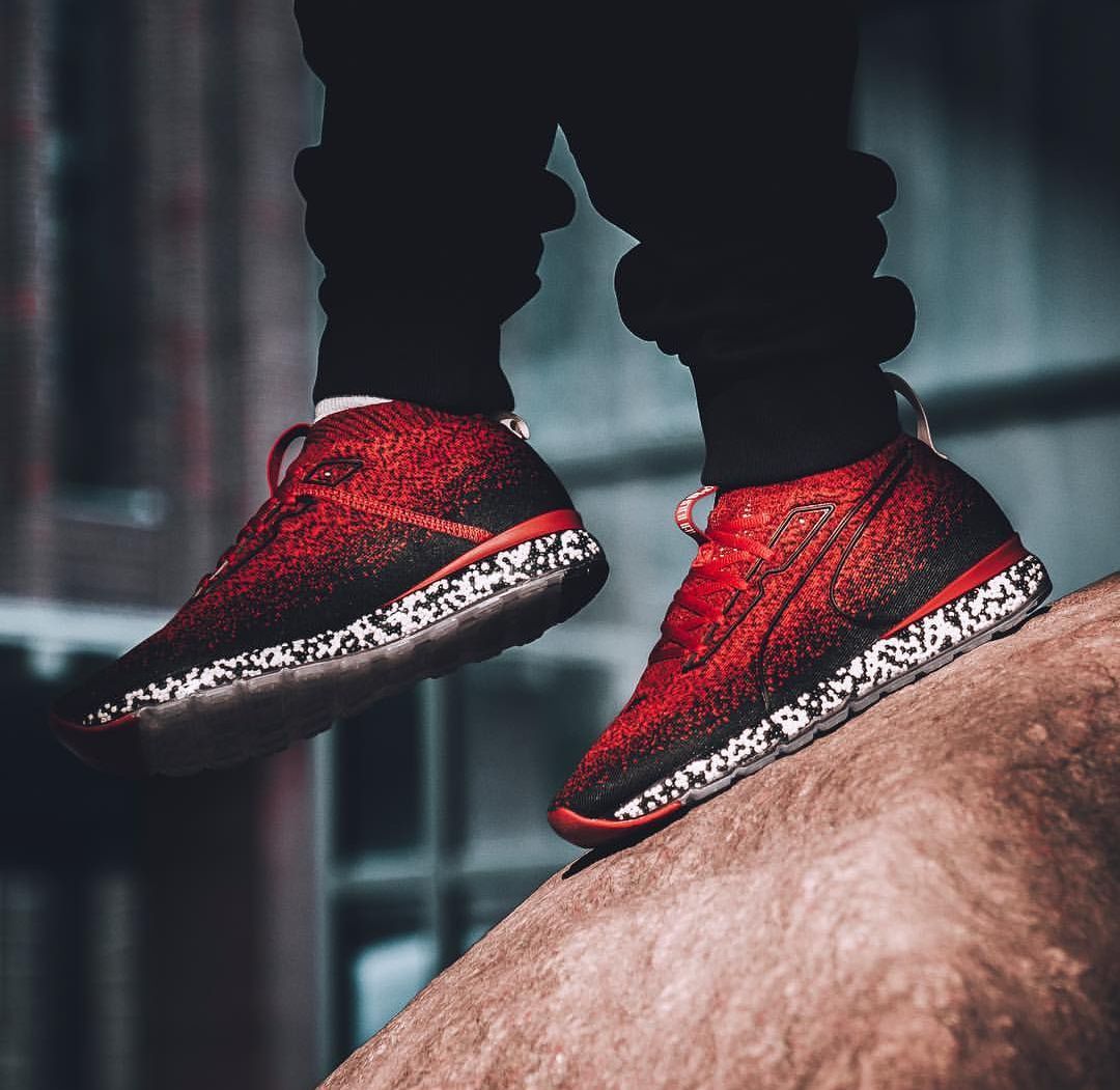 puma jamming red dahlia