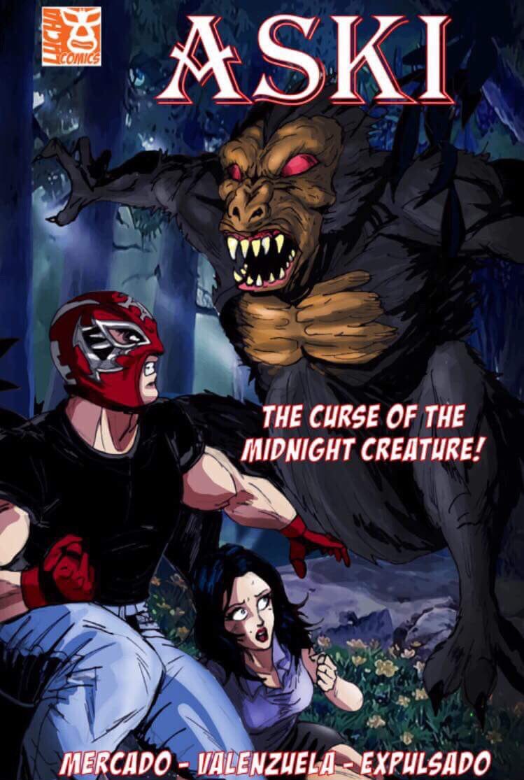 Roberto79853151's tweet photo. Two @LuchaComics we wrote ready for the print, “Indios de Corazon” (🇵🇷⚾️ faith based) and @ASKI_PALOMINO and The Curse of the Midnight Creature” #latinocomics #baseballcomics #luchalibrecomics https://t.co/wLShjNAFWX