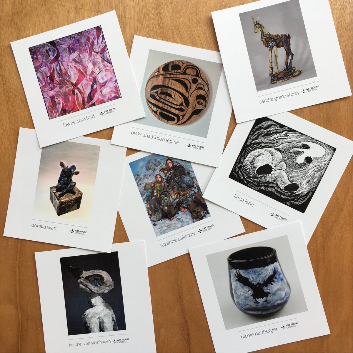 arthousecc's tweet photo. Check out these Yukon artists and take home some sweet art cards at our opening on Saturday, May 19 from 11AM - 3 PM. #arthousecarcross https://t.co/CalkO0Lkj0