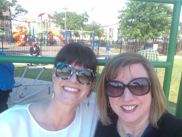 KristinPDillon's tweet photo. Productive and inspiring day in New Orleans, meeting with AARP's South region leadership. Highlights included a visit to an intergenerational park with @AARPLouisiana State Director @BottcherDenise #AARPNationwide https://t.co/EJqwTz9cA1