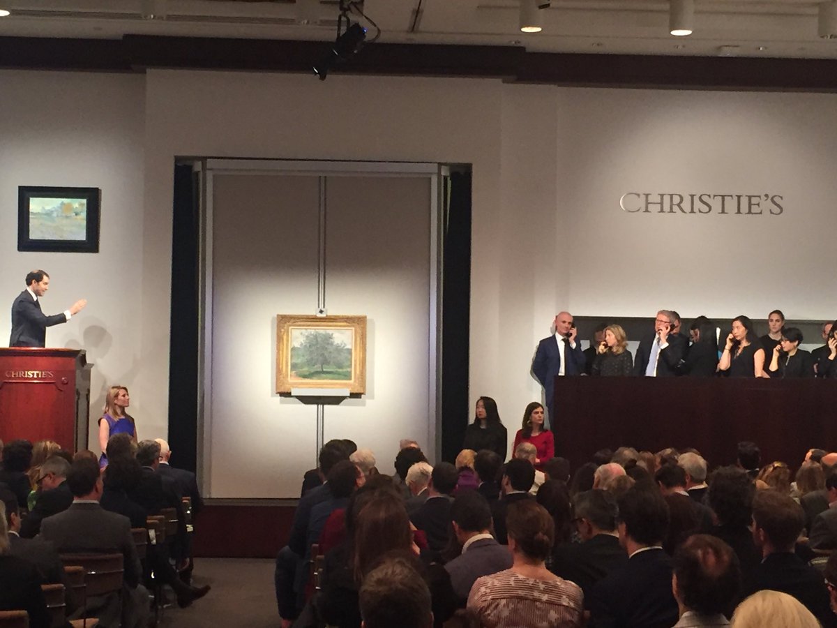 spelto's tweet photo. This Monet's attractive estimate of 1.5-2.5m succeeds in sparking a five-way phone war on the way to $6m hammer https://t.co/vbiz8bf6KD