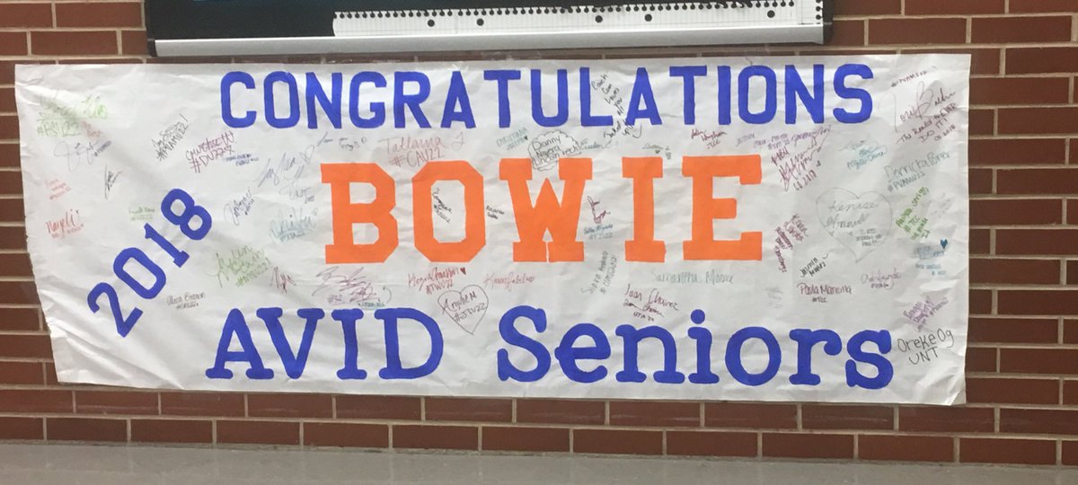 James Bowie HS AVID tweet media