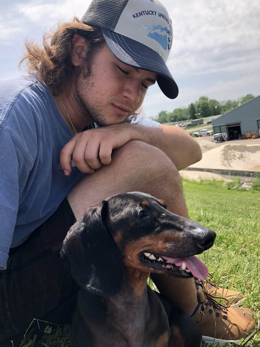 willowwayfarm's tweet photo. Please join us in welcoming the newest member of the Willow Way family, Wally, a rescue Dachsund who will be so loved by everyone 💚 https://t.co/DafX8gPVm6