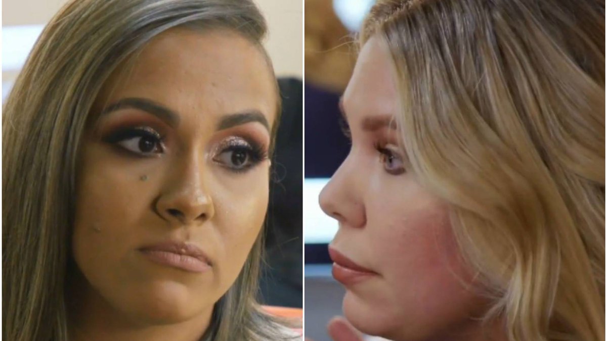 MTV's tweet photo. Tensions ran high between Kailyn and Briana during last night's episode of #TeenMom2: https://t.co/OgetpGt95n https://t.co/oIsBgJPoUS