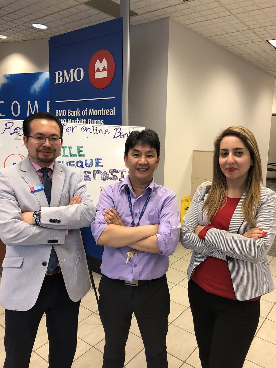 When we show up to work with the same outfits/pattern lol #TeamBMO