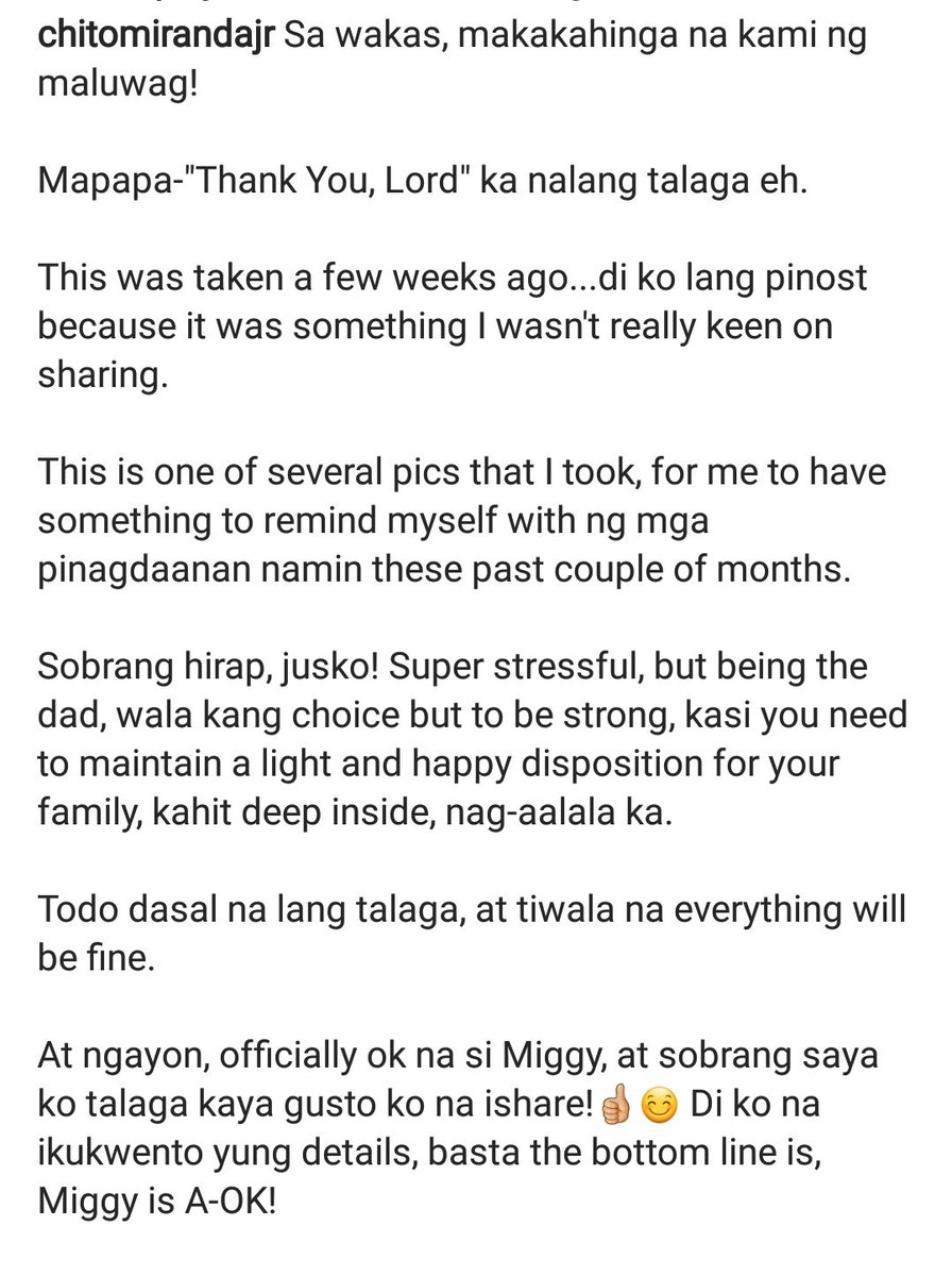 chitomirandajr's tweet photo. Thank You po, Lord. :) https://t.co/ePm8aXCa7q