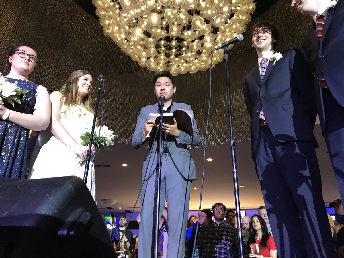 Pablo S Torre On Twitter I Ve Done A Lot Of Weird Things In My Life But Becoming A Minister In Order To Officiate An Actual Wedding At The Rtrspodcast Lottery Party Is