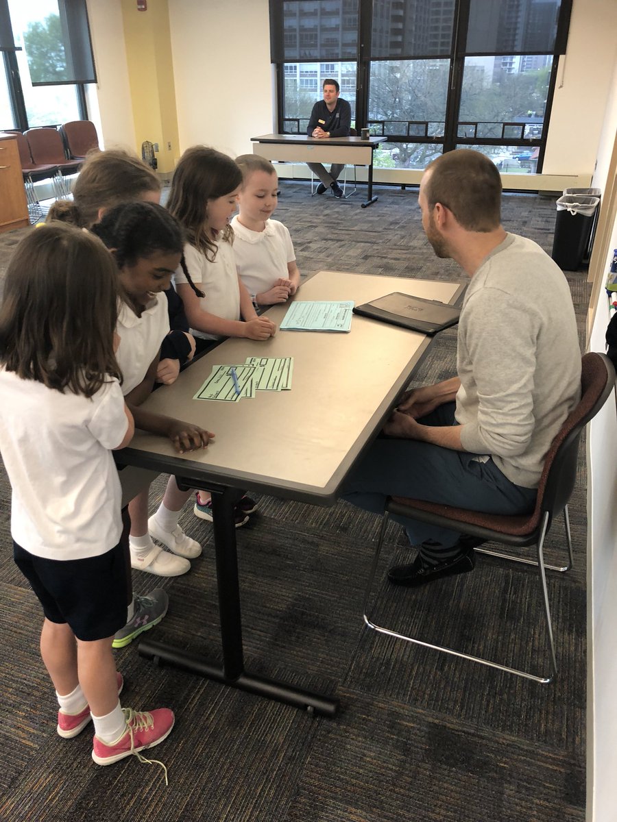 MrsTobinTweets's tweet photo. Today each group brought their business proposal and loan application to a few special guest “Loan Officers” as part of our project based economics unit in social studies. https://t.co/ESldJMtA9V
