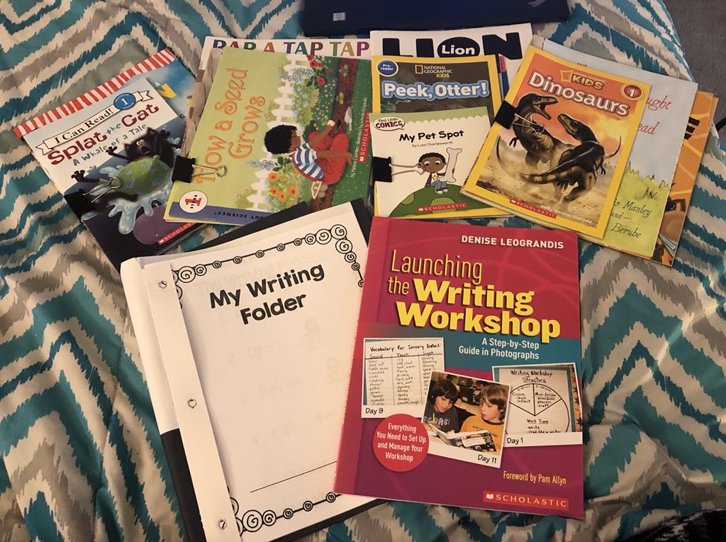 I got the chance to attend an excellent ELA Writing Workshop led by @SparkyTeach . She’s truly amazing at what she does and she’s also my Prophyte/Numba/Forever Advisor🔺🐘 Looking forward to using these resources and books ☺️ #APSFamily