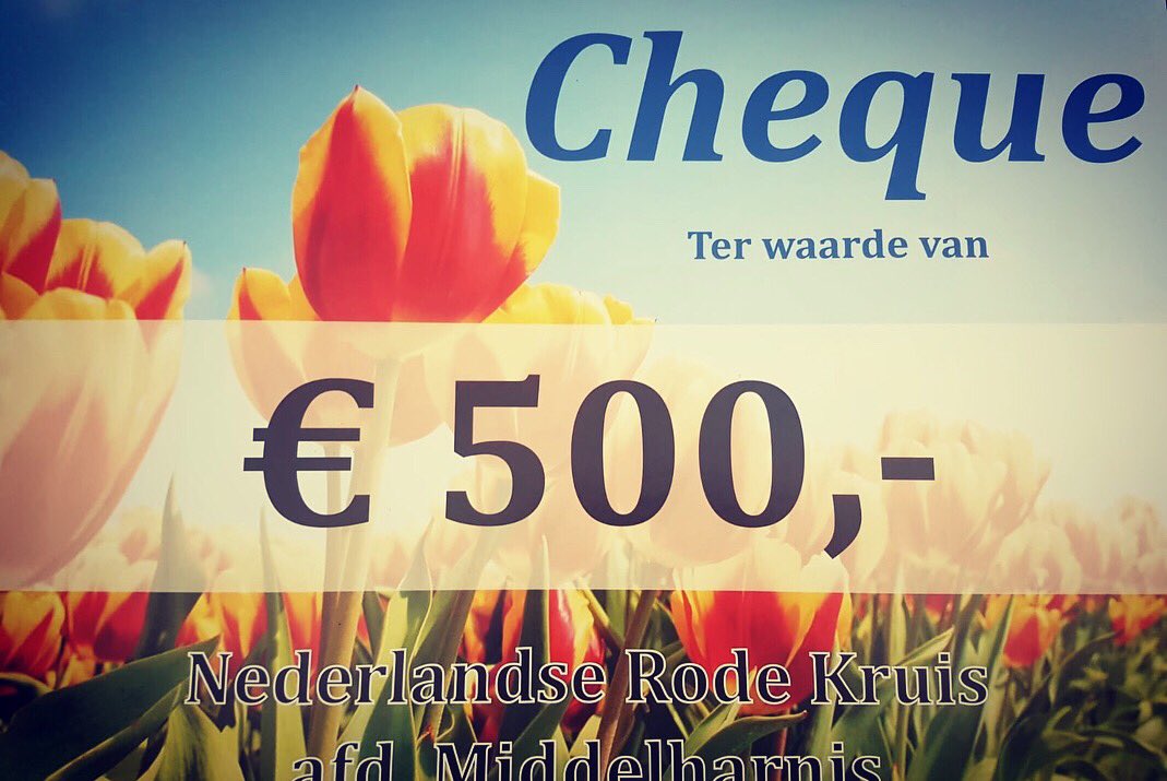 RodeKruisGO's tweet photo. Gisteravond werden door de wethouder van @gem_go de cheques uitgereikt van de 7e @tulpenwandeltocht aan de besturen van de goede doelen. En ook dit jaar mochten wij een fantastisch geldbedrag in ontvangst nemen! Organisatoren en lopers: BEDANKT!!! 👍🏼 #trotsopflakkee https://t.co/4Nia5yxNH7