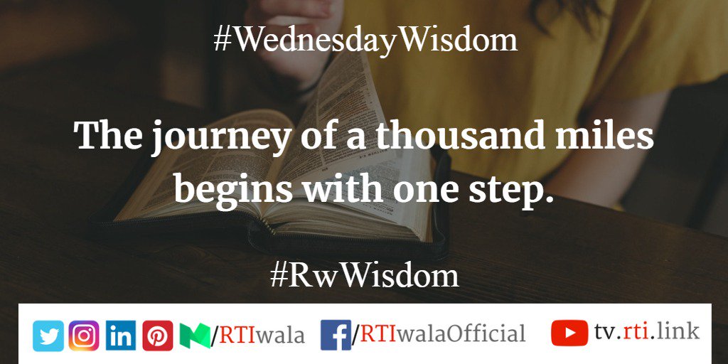 RTIwala's tweet photo. #WednesdayWisdom #RwWisdom #RTIwala #Motivation #Inspiration #Life #Leadership #CEO #Goals #Quotes #Success #LifeHacks #Thoughts #RTIwalaTV #Quoteoftheday #ThoughtoftheDay #Startup #LifeGoals #Achievement #Motivational #Inspirational #Wisdom https://t.co/FxoSIUmheD