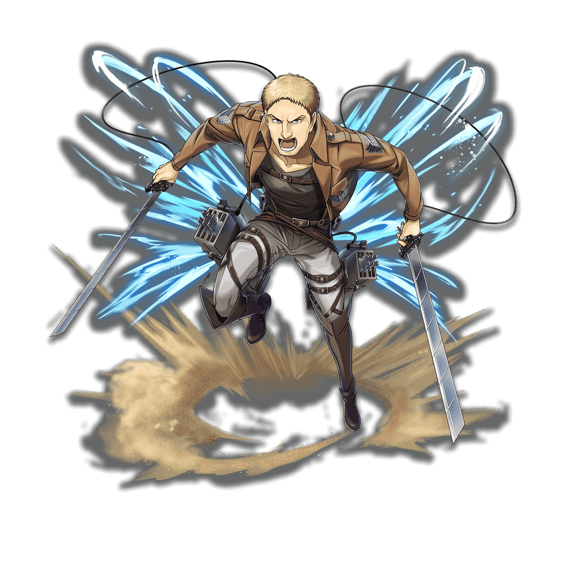 Attack On Titan Wiki Attack On Titan X Othellonia Collaboration Beast Titan Abnormal Titan And 15 Meter Titan Character Image