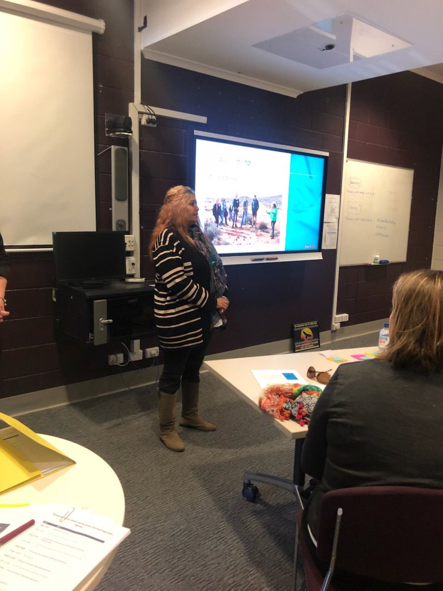 #LitandNumStrategy Welcome to Country from Aunty Dulcie