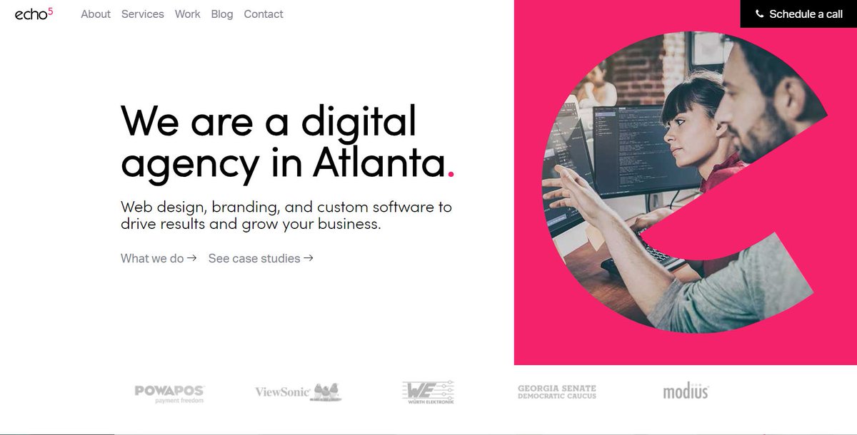 echo5digital's tweet photo. Echo 5 Web Design becomes Echo 5 Digital!

https://t.co/Mt1WzV3xax

#digitalmarketing #webdesign #webapp #webdev #webdevelopment #customsoftware #atlantawebdesign https://t.co/pFam3pah99