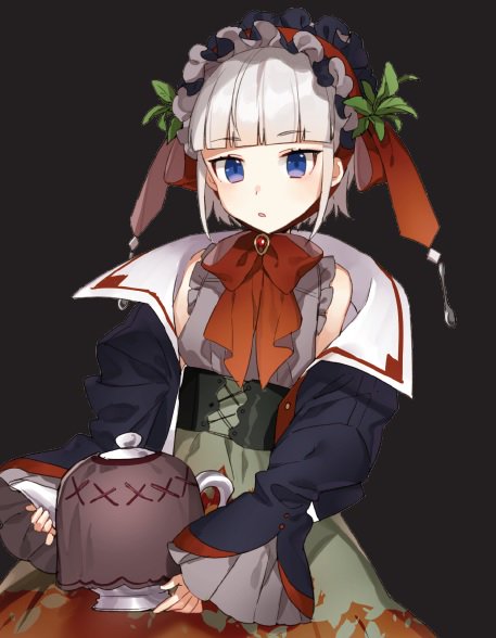 ガガガ文庫 いよいよ発売2日前 六人の赤ずきんは今夜食べられる キャラ紹介 紅茶ずきん 小柄で幼く見えるが 無表情で何を考えているのか掴めない 茶葉とティースプーンモチーフの衣装にも注目 ポットの中に入っているのは ものを透過