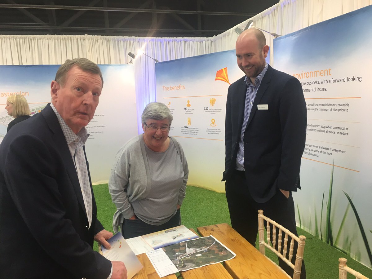 chambrepa's tweet photo. Lots of positive feedback from our 2 day community consultation event on exciting plans to transform Sprucefield Park @intugroup https://t.co/0iS1eCbkFm