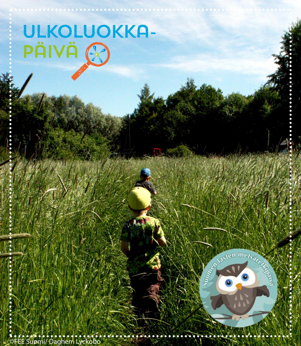 leikkipaiva's tweet photo. Torstaina 17.5. vietetään Suomen lasten #metsäretkipäivä'ä ja kansainvälistä #Ulkoluokkapäivä'ä. #Leikkipäivä'kin kannustaa: kaikki #yhdessäulos lasten kanssa keväiseen #luonto'on liikkumaan, #leikki'mään ja oppimaan! #outdoorclassroomday https://t.co/itzolyeGTO