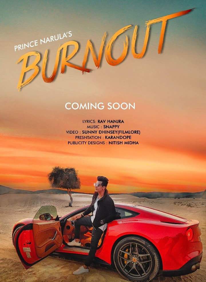 humtumtelefilms's tweet photo. All the Best @princenarula88....Kill It #ComingSoon
#HumTumTelefilms #BurnOut #Poster #PrinceNarula #Lakha #BadhoBahu. https://t.co/cbPAHCisYJ