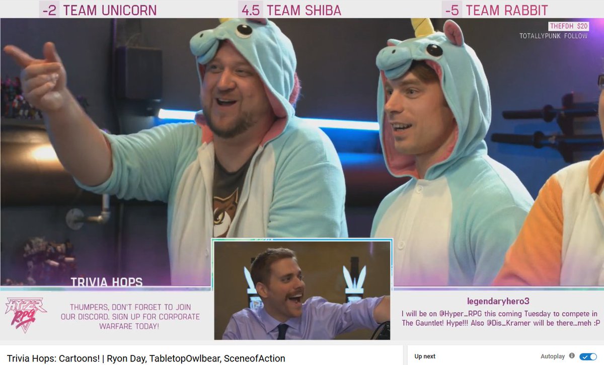 TabletopOwlbear's tweet photo. With the return of #TriviaHops on @Hyper_RPG, I can't help but remember good times from 2016 https://t.co/T7NMigTPq0