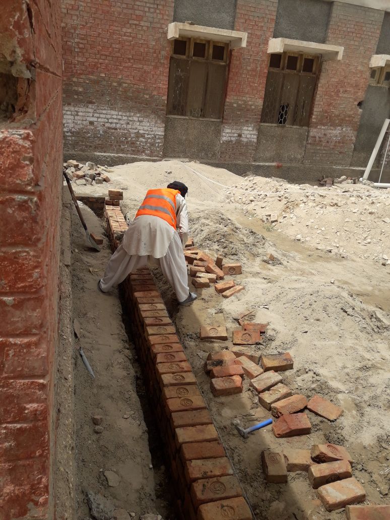 IHS_Sindh's tweet photo. Glimpse of ongoing #repair and #renovation at #RHC Atta Mohammed Hami, district #Khairpur . #PPPP #pppnode #healthfreedom #healthysindh https://t.co/GU4QORGvla