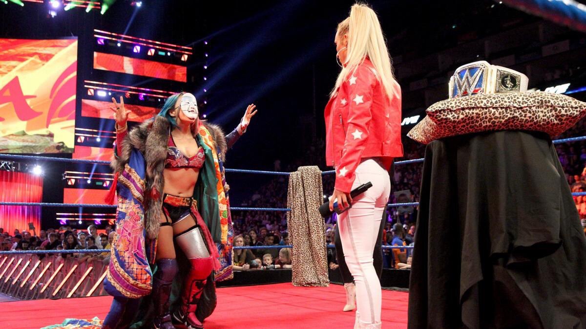 strxngclcve's tweet photo. Facing Asuka at Money In The Bank? Need I remind you I have a 1-0 record there? I also beat Charlotte Flair, twice! I’ll show Asuka that she’s nothing more than a wannabe superstar. https://t.co/BD0UNXZWrS