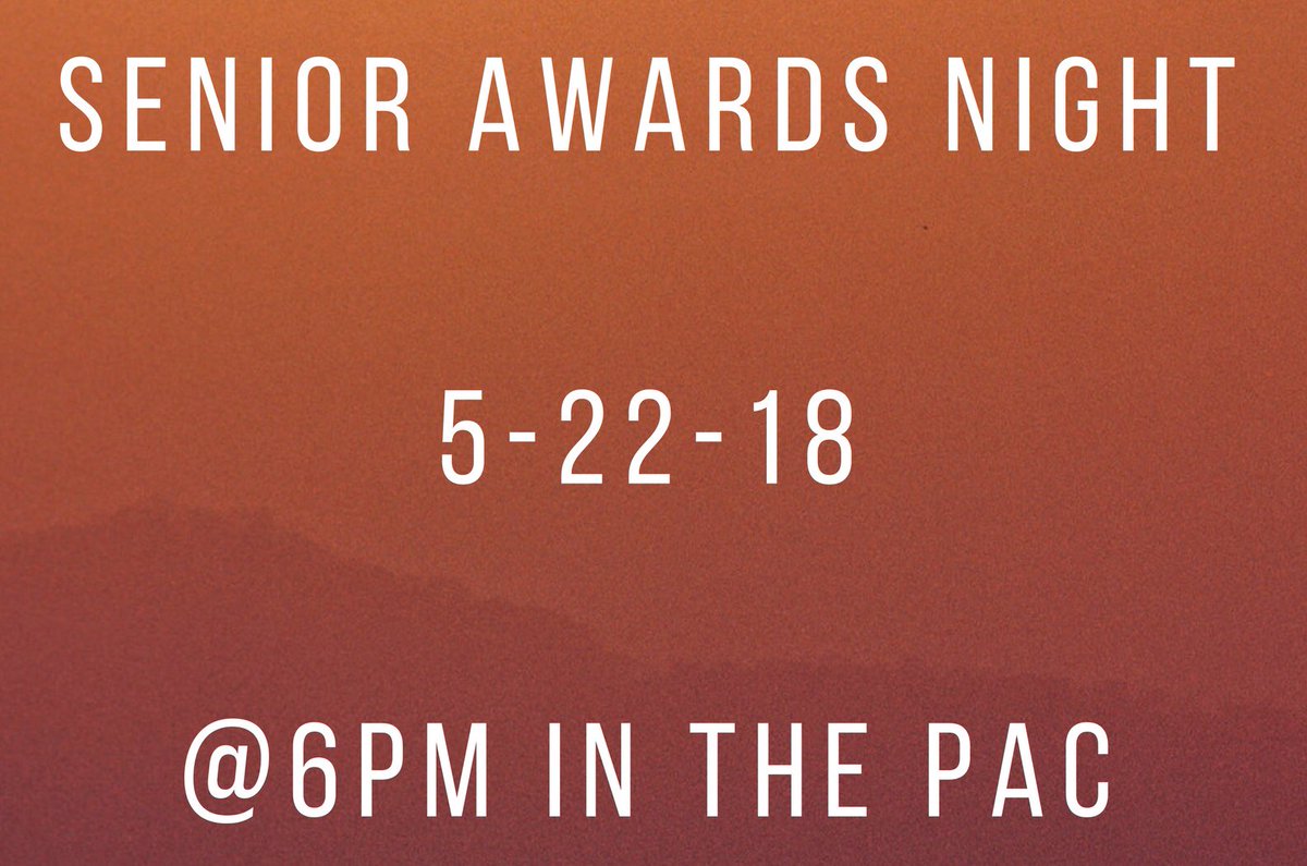 ohs_jackets's tweet photo. Senior Awards Night is a week from today! Come celebrate the Class of 2018. @OHSCCCBuzz @SeniorsOxnard https://t.co/2AcZtw7tlJ