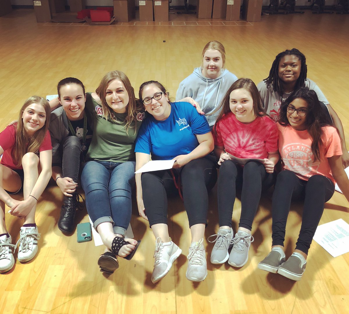 Our official team meeting was today! So excited for a fantastic season! ❤️