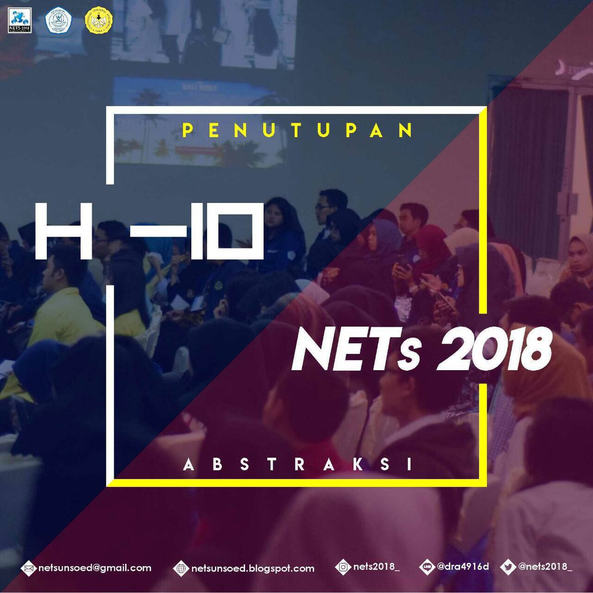 NETsUNSOED_'s tweet image. Ayo guys tinggal 10 hari lagi nih pendaftarannya, segera daftar dan persiapkan tim kamu... semangatsss!!!

#netsunsoed
#lombalkti 
#lktinasional