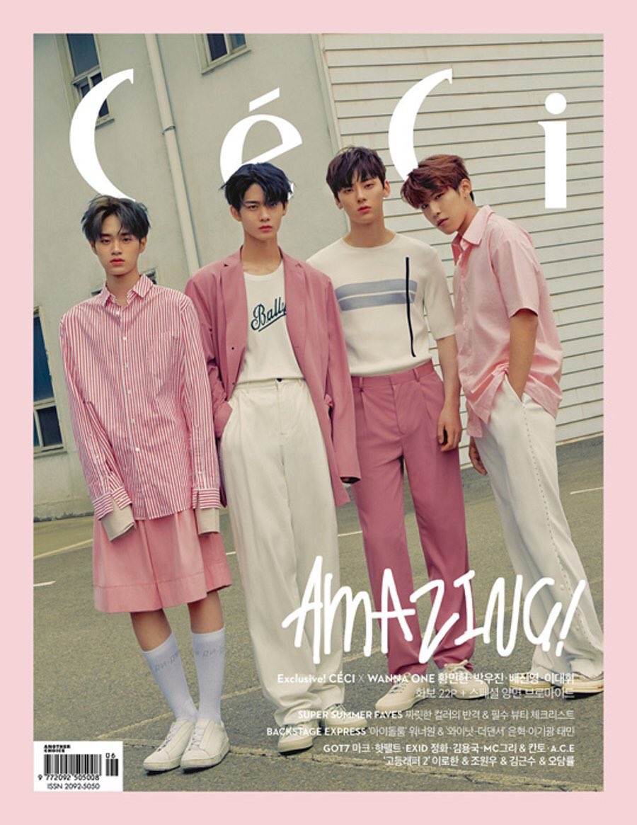 BAEJINYOUNG_TH's tweet photo. [📷] ภาพปกนิตยสาร Ceci Korea ฉบับมิ.ย. 2018 A ver.(สีน้ำเงิน) และ B ver. (สีชมพู) และตัวอย่างภาพในนิตยสารเพิ่มเติม💙💖

©️lottojinyounggg
#배진영 #WANNAONE https://t.co/RM0drZ9W4V