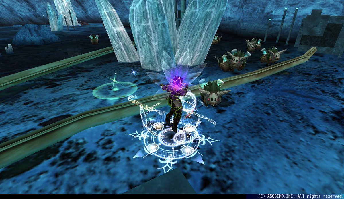 VSエナボ（笑）
ついでに魔68→69

3sほど収穫、金欠のために2s売りました(*´∇｀*)
槍と魔具を染色せねば！（メラメラ