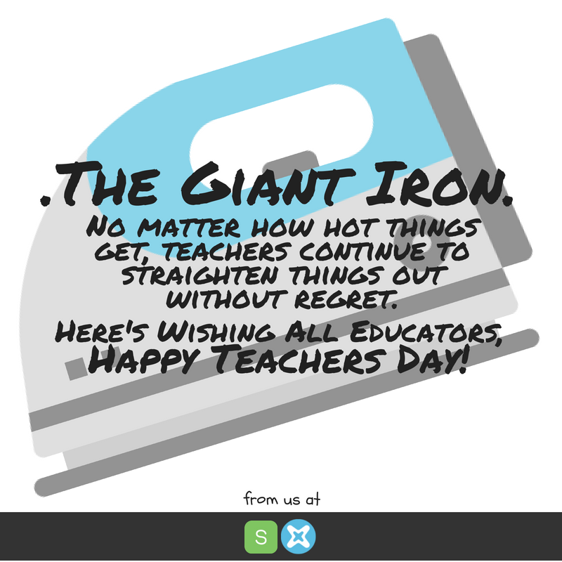SmartTaxMY's tweet photo. A candle? That's too old school. In this new Malaysia, we elevate our beloved teachers to a more modern pedestal.
#HappyTeachersDay #TeachersDay2018 #TeachersDay https://t.co/0ml0g3797j