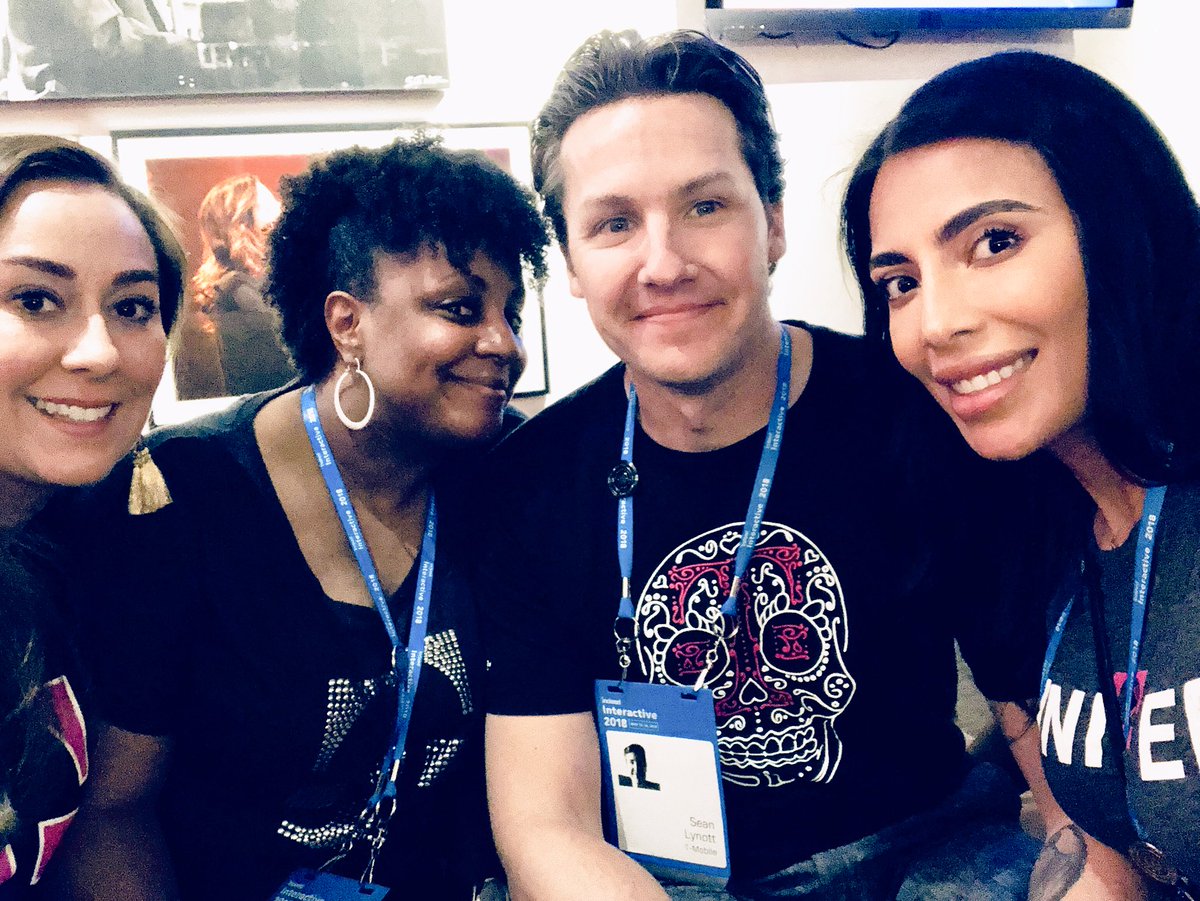 lillyrami's tweet image. #TeamMagenta at #IndeedInteractive! #AreYouWithUs #ACL #AustinCityLimits