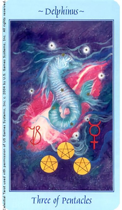 UniverseOfTarot's tweet image. The #TarotOfTheWeek is #3OfPentacles. In a work reading this means the beginnings or something. Things are in their first draft stages and moving forwards. However, note that there is still a lot of work to do to keep the project a success