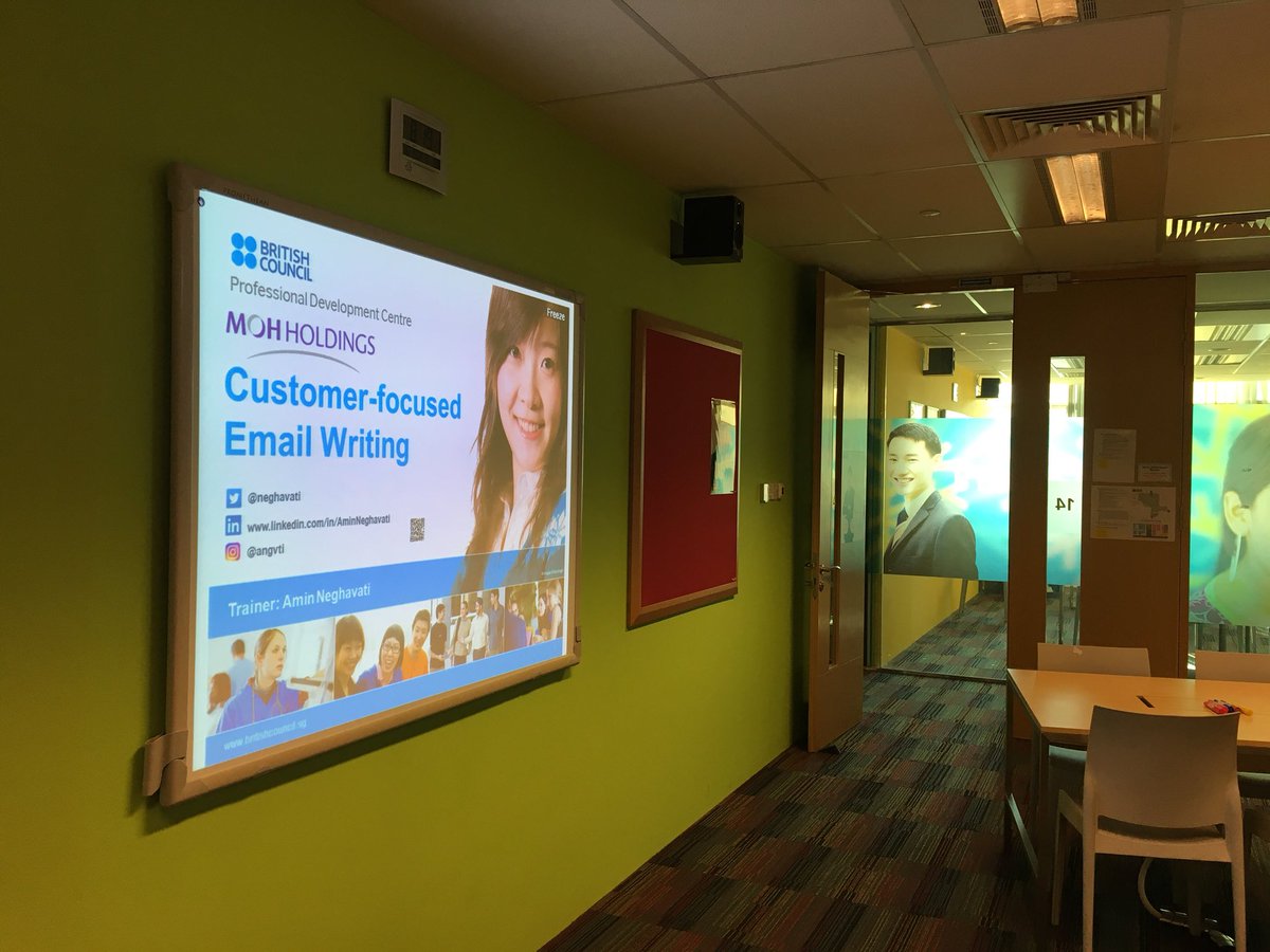 neghavati's tweet photo. Day 2 of our #CustomerFocused #email #writing workshop @sgBritish  #PDCsg #Singapore

Teamwork, brainstorming, idea sharing, learning and more taking place here now. #HR #MOHH https://t.co/KenCRI1fnZ