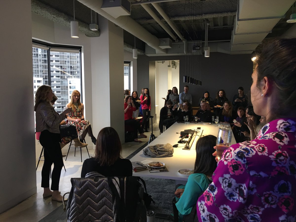 Hirekind's tweet photo. @WomenatForbes What a show of force! @sarahcuda is so on point. #thefutureisfemale #hirekindly https://t.co/h3aTFxwW7P
