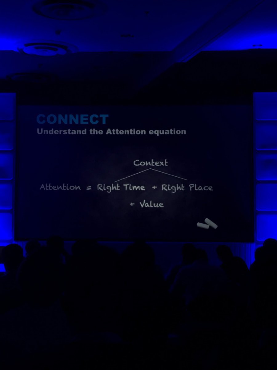WorldTrendsInfo's tweet photo. The "Attention Equation" is...: Attention = Right Time + Right Place + Value. @adtech #AdTechNY #AdTech16 mt: @mikequindazzi #ArtificialIntelligence #IoT #IoE MT @emarketer https://t.co/ZMZGGWTLlR