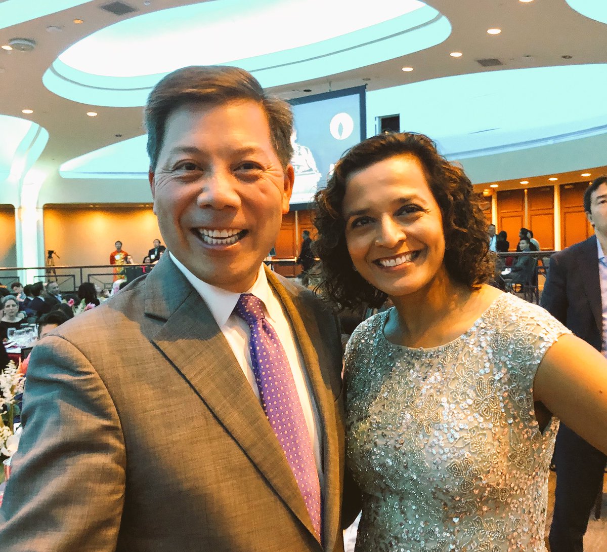 ChrisLu44's tweet photo. It’s #AsianProm tonight. Inspiring to see so many Democratic #AAPI House candidates, including @AndyKimNJ @TJCoxCongress @AftabPureval & @hiral4congress. This is what #BlueWave2018 looks like. #apaicsgala https://t.co/vYM198RTWm