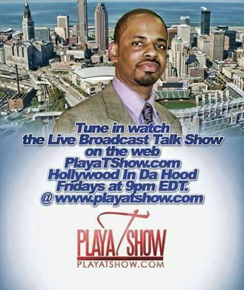 PlayaTShow's tweet photo. Appear on https://t.co/nhlcUj4DPc Hollywood In Da Hood the live stream t.v. talk show for a interview about your life. Tell your story. Showcase talent. Promote your business. For booking call #440-381-0252 Tune in watch us live stream on YouTube / Playa T Show Fri nights 9pm EDT https://t.co/i2NUCE0kDx