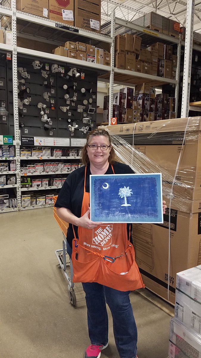 Warren_r_walker's tweet photo. Proof positive that we have a positive impact with our actions!  @RebekahWaite showing off a hand-made gift from an appreciative workshop customer.  Thank you for all you've done and everything you will do at your new home in South Carolina. @DavidMann2720 @troyer_paige https://t.co/R8VlF8Z542