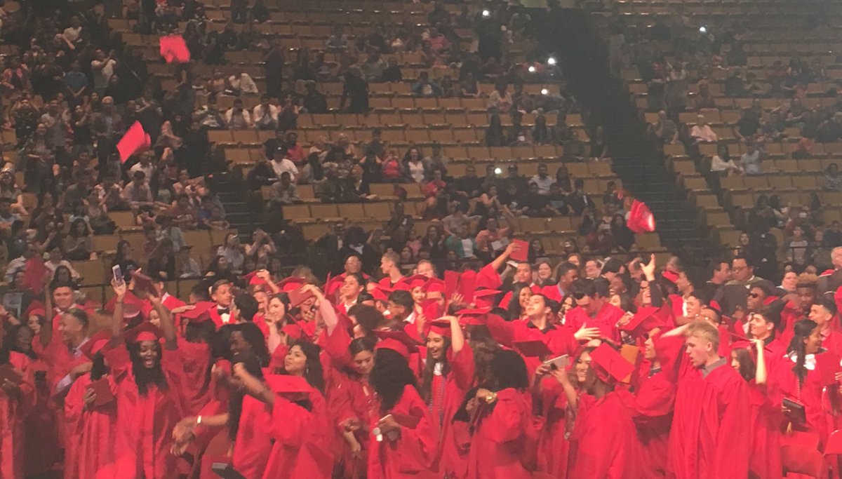 staceyvinson19's tweet photo. Congrats to the @TulsaSchools @eastcentralhigh Class of 2018! What a great night!  So proud of you! @rex_langley @deborahgist @HenceNelson @mike_crase https://t.co/IEhXycSSuB